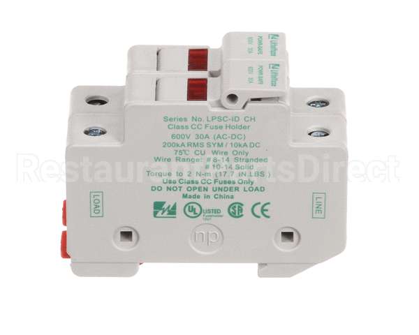 FU-34771 Alto Shaam Fuse,Holder,2-Bank,Power-Safe
