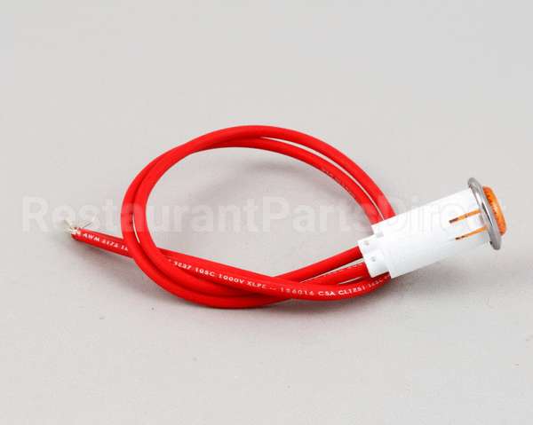 G01296-2 Garland Pilot Amber 250V Neon Round