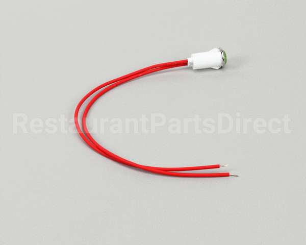 G01296-3 Garland Pilot Green 250V Neon Round