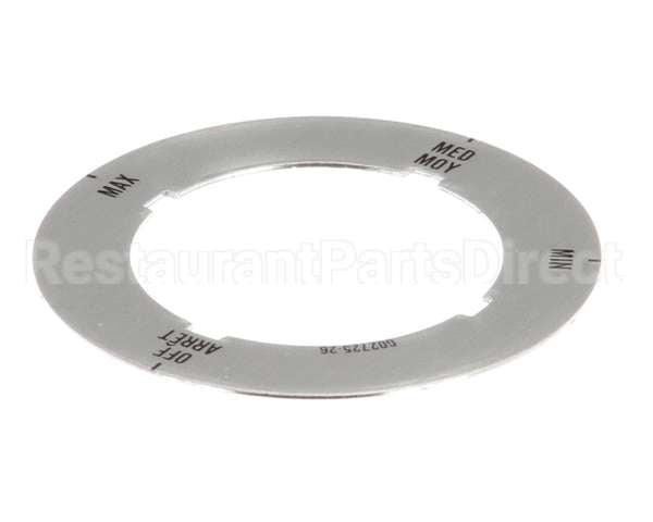G02725-26 Garland Dial Insert (Off/Min/Med/Max)