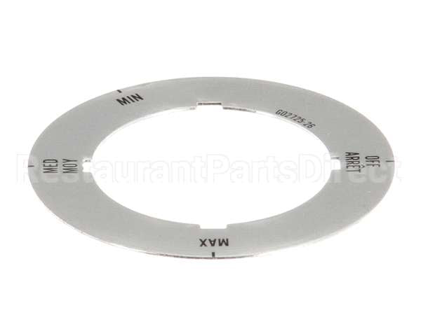 G02725-26 Garland Dial Insert (Off/Min/Med/Max)