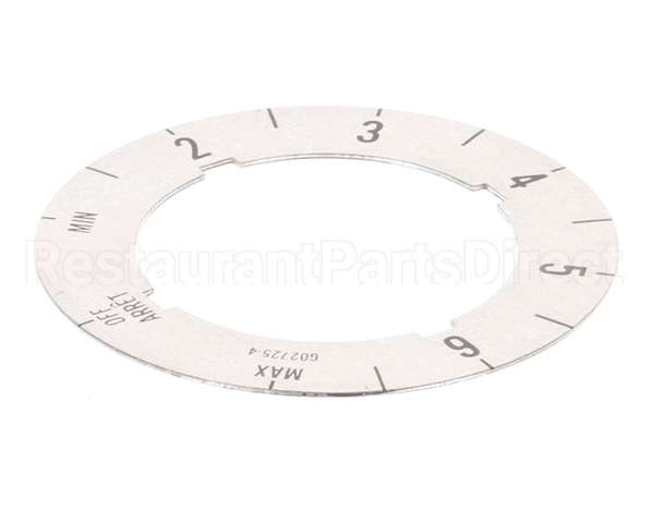 G02725-4 Garland Dial Insert (Off/Min/2-6/Max)