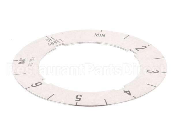 G02725-4 Garland Dial Insert (Off/Min/2-6/Max)