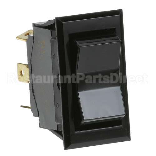 G03055-1 Compatible Garland Switch, On/Off/On Black Rocker