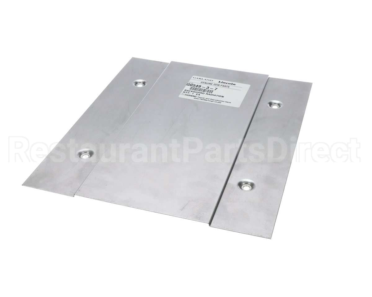 G0549-3-7 Garland Backguard Radiation Shield M35