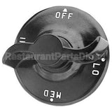 G1035-1 Compatible Garland Knob 2-1/4 D, Off-Lo-Med-Hi