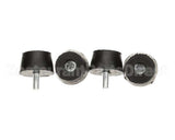 GRID-2 Adcraft Rubber Feet, Set Of 4 W/ Screws