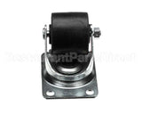 H-20-01 H&K International Caster,2Zp,Brbr,Plte,Swivel,Nb,N