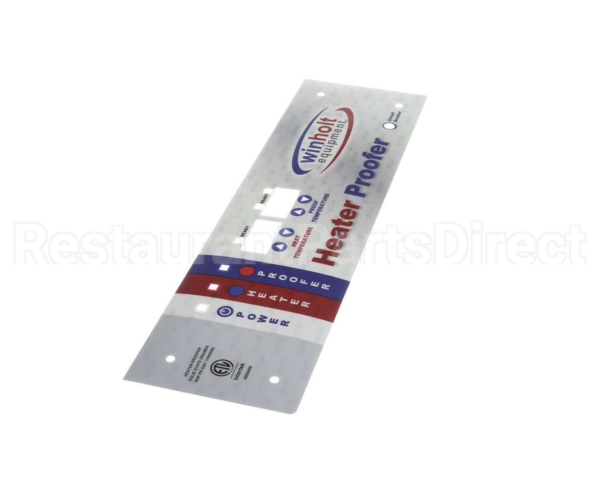 H-251 Win-Holt Overlay Front Panel Nhp-Pd-Dgt
