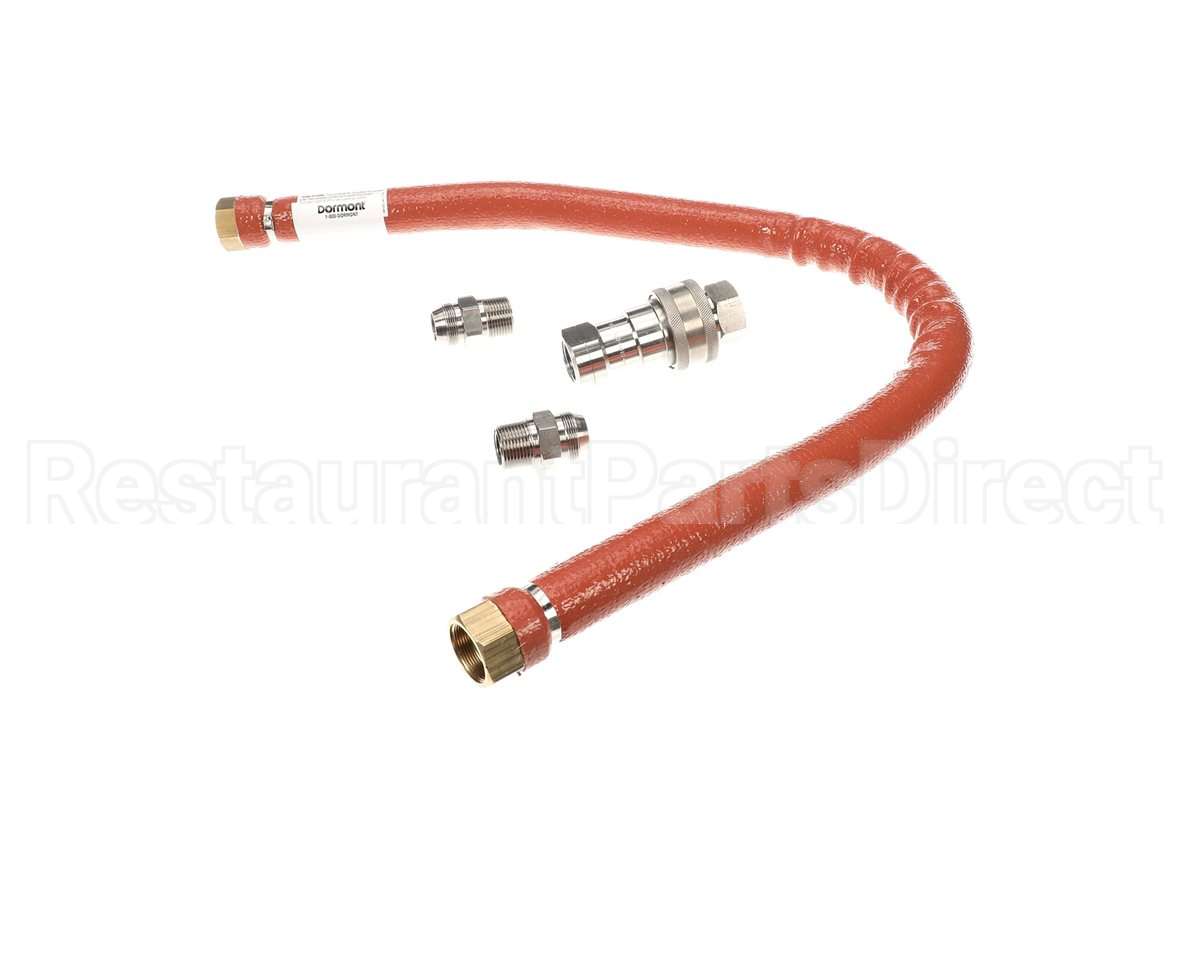 H100BIP2Q48 Dormont Steam Connector, 1 Dia., 48 L, 2-Way Qd