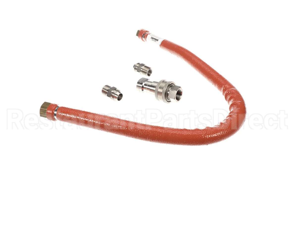 H100BIP2Q48 Dormont Steam Connector, 1 Dia., 48 L, 2-Way Qd