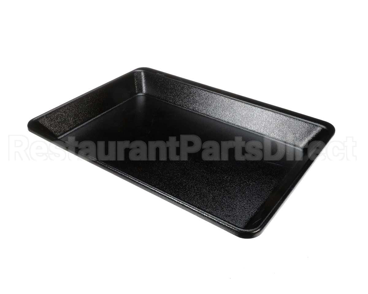 HD PAN1603 Randell Pan, Dm Catch Pan, Black Abs 22.75 X 16.