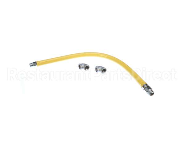 HG-2D-36 T&S Brass Gas Hose, Free Spin Fittings, 3/4 Npt, 3