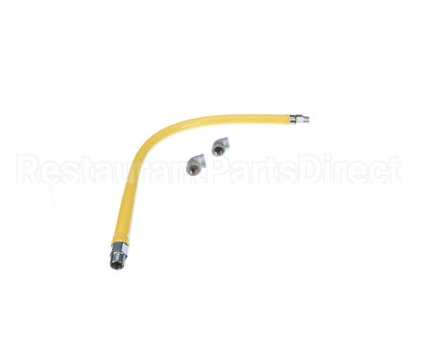 HG-2D-36 T&S Brass Gas Hose, Free Spin Fittings, 3/4 Npt, 3