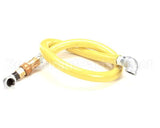 HG-4D-48 T&S Brass Gas Hose W/Quick Disconnect, 3/4 Npt, 48