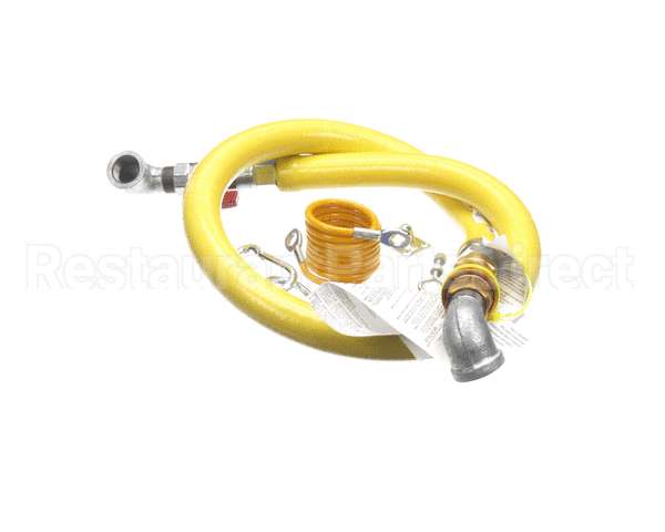 HG-4D-48K T&S Brass Gas Hose W/Quick Disconnect, 3/4 Npt, 48