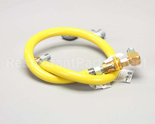 HG-4D-60 T&S Brass Gas Hose W/Quick Disconnect, 3/4 Npt, 60