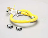 HG-4D-60 T&S Brass Gas Hose W/Quick Disconnect, 3/4 Npt, 60