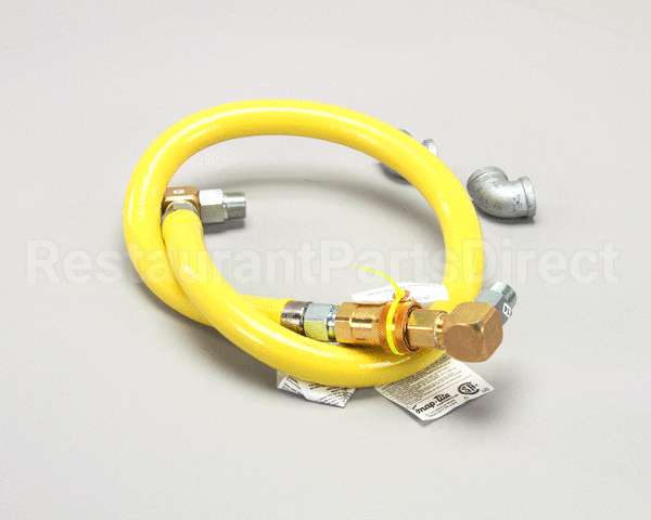 HG-4D-60 T&S Brass Gas Hose W/Quick Disconnect, 3/4 Npt, 60