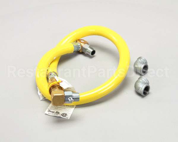 HG-4D-60 T&S Brass Gas Hose W/Quick Disconnect, 3/4 Npt, 60