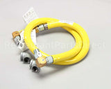 HG-4D-60S T&S Brass Gas Hose W/Quick Disconnect, 3/4 Npt, 60