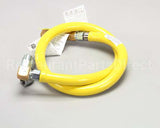 HG-4D-60S T&S Brass Gas Hose W/Quick Disconnect, 3/4 Npt, 60