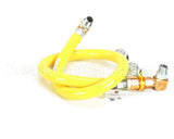 HG-4E-60S T&S Brass Gas Hose W/ Quick-Disconnect, 1 Npt, 60