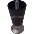 HHB-3205 Compatible Turbo Chef Leg Black Plastic (Ngc - Non-S