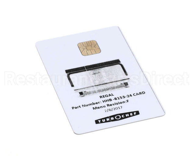 HHB-8153-24 Turbochef Smart Card Regal Hhb Ovens