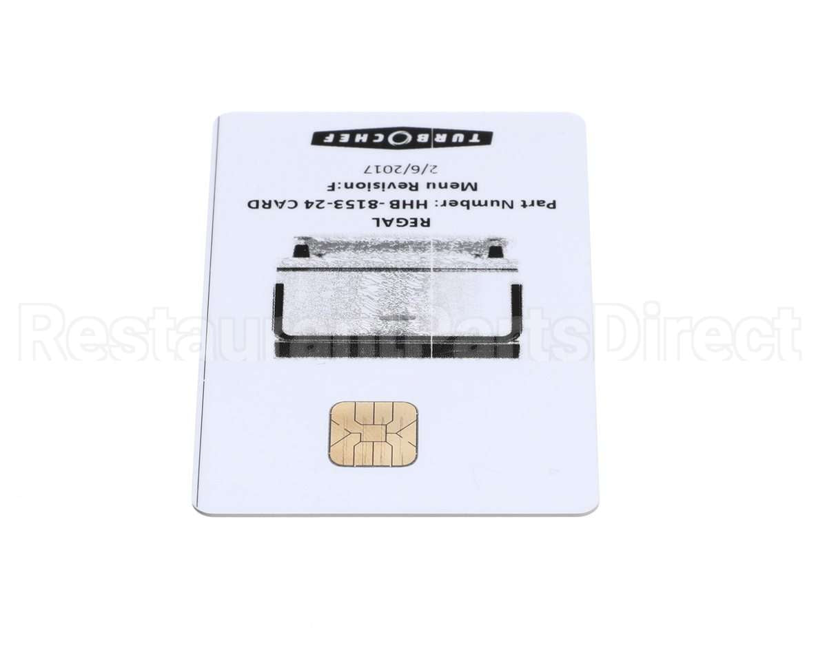 HHB-8153-24 Turbochef Smart Card Regal Hhb Ovens