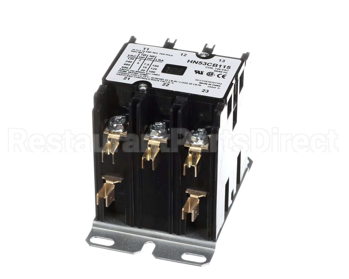 HN53CB115 Bryant Payne 3Pole 25Amp 115Volt Contactor