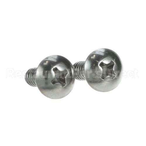 HOB00-SC122-83 Compatible Hobart Screw, 6/32Thd X 3/8", S/S, 2-Pk