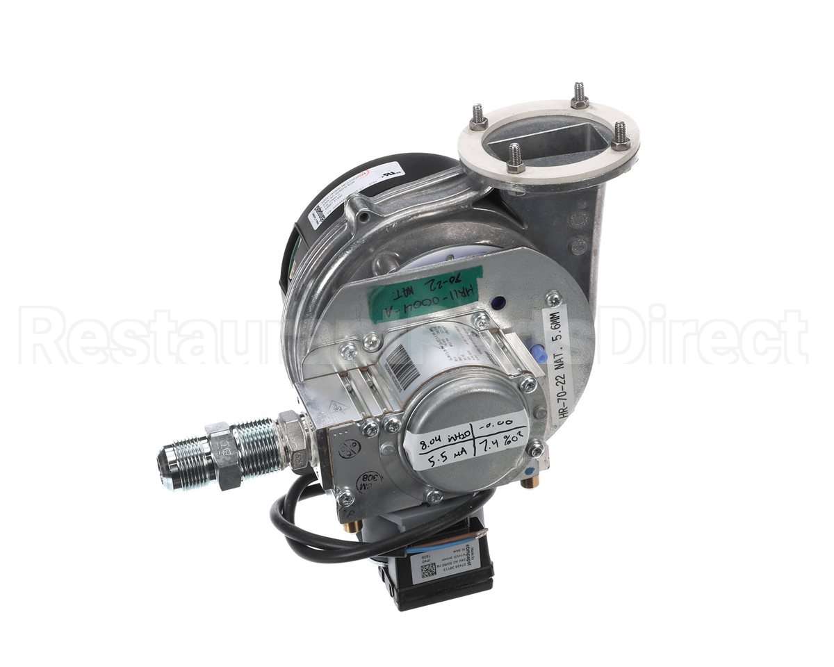 HR11-0004-A Hot Rocks Oven Burner Blower Natural Gas Hr-70-22 (Gen2