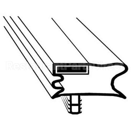 HUS0428562 Compatible Midwest Appliance Parts Gasket, Door, 29-7/8 X 65-1/4