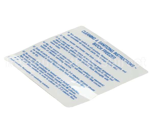 IC192104250 Carpigiani Decalcleaning Sanitizing Inst