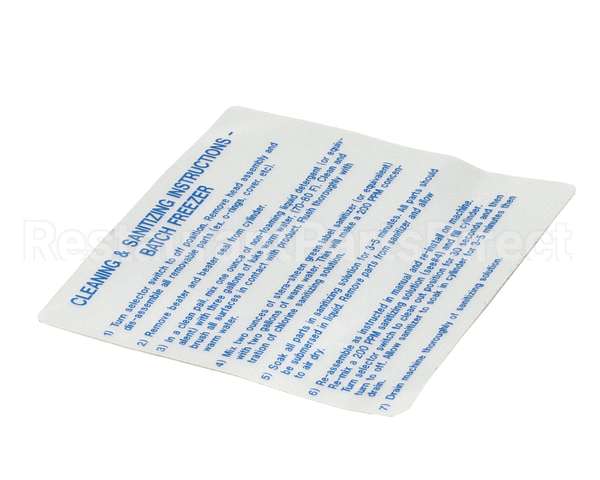 IC192104250 Carpigiani Decalcleaning Sanitizing Inst