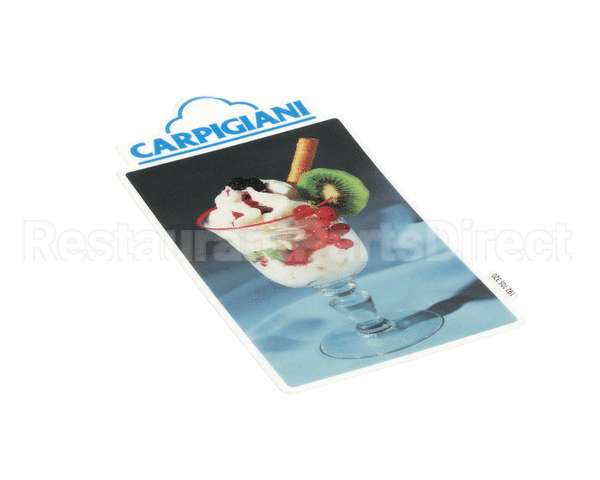 IC192105320 Carpigiani Decalfront Mprg