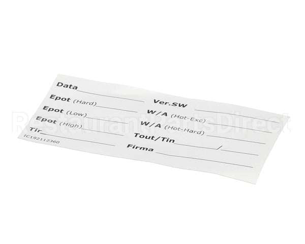 IC192112360 Carpigiani Decaltesting