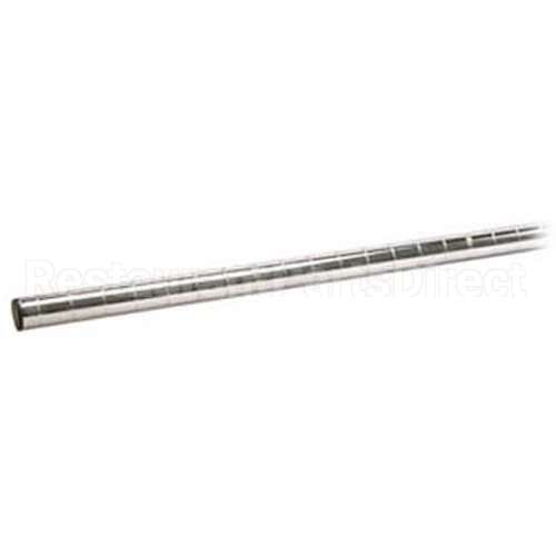 IMI63UP Compatible Intermetro Post, Caster, 63", Chromepltd