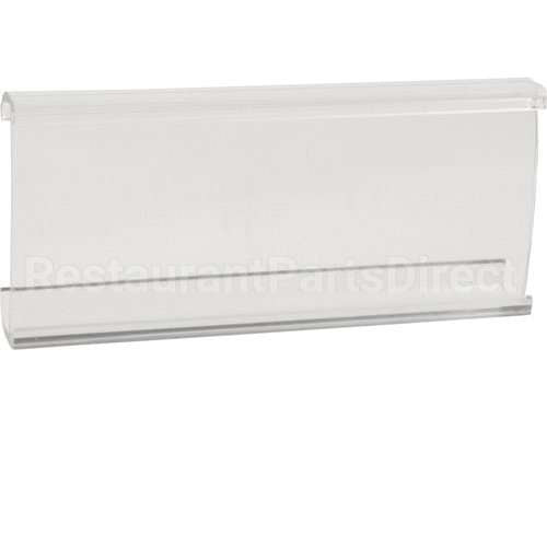 IMI9990CL Compatible Intermetro Marker, Shelf, 3X1-1/4", Clear