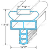 INGSK1037 Compatible Randell Door Gasket 11 1/4" X 30 1/4"