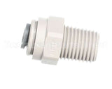 JT-PI010822S Joe Tap Ftng, Adapter, 1/4" X 1/4" Thrd, Male