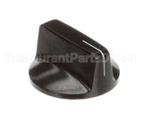 K0053 Bki Knob, 1 1/2 Dia. With Indicator, 3/4 Hei