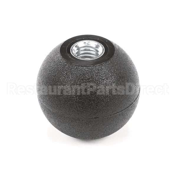 K0202 Compatible BKI Knob, Spherical, Black, 1.88"D