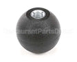 K0202 Bki Knob, Black, Spherical, 1.88 Dia., .500-
