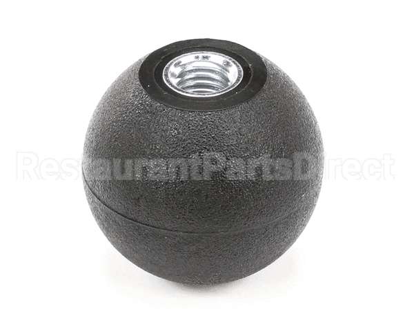 K0202 Bki Knob, Black, Spherical, 1.88 Dia., .500-
