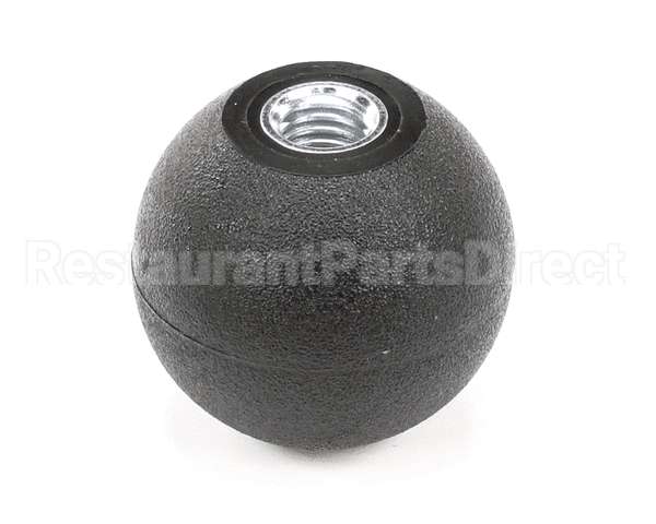 K0202 Bki Knob, Black, Spherical, 1.88 Dia., .500-