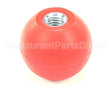 K0203 Bki Knob, Red, Spherical, 1.88 Dia., .500-13