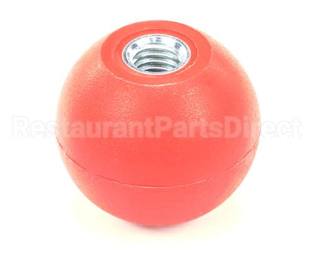 K0203 Bki Knob, Red, Spherical, 1.88 Dia., .500-13