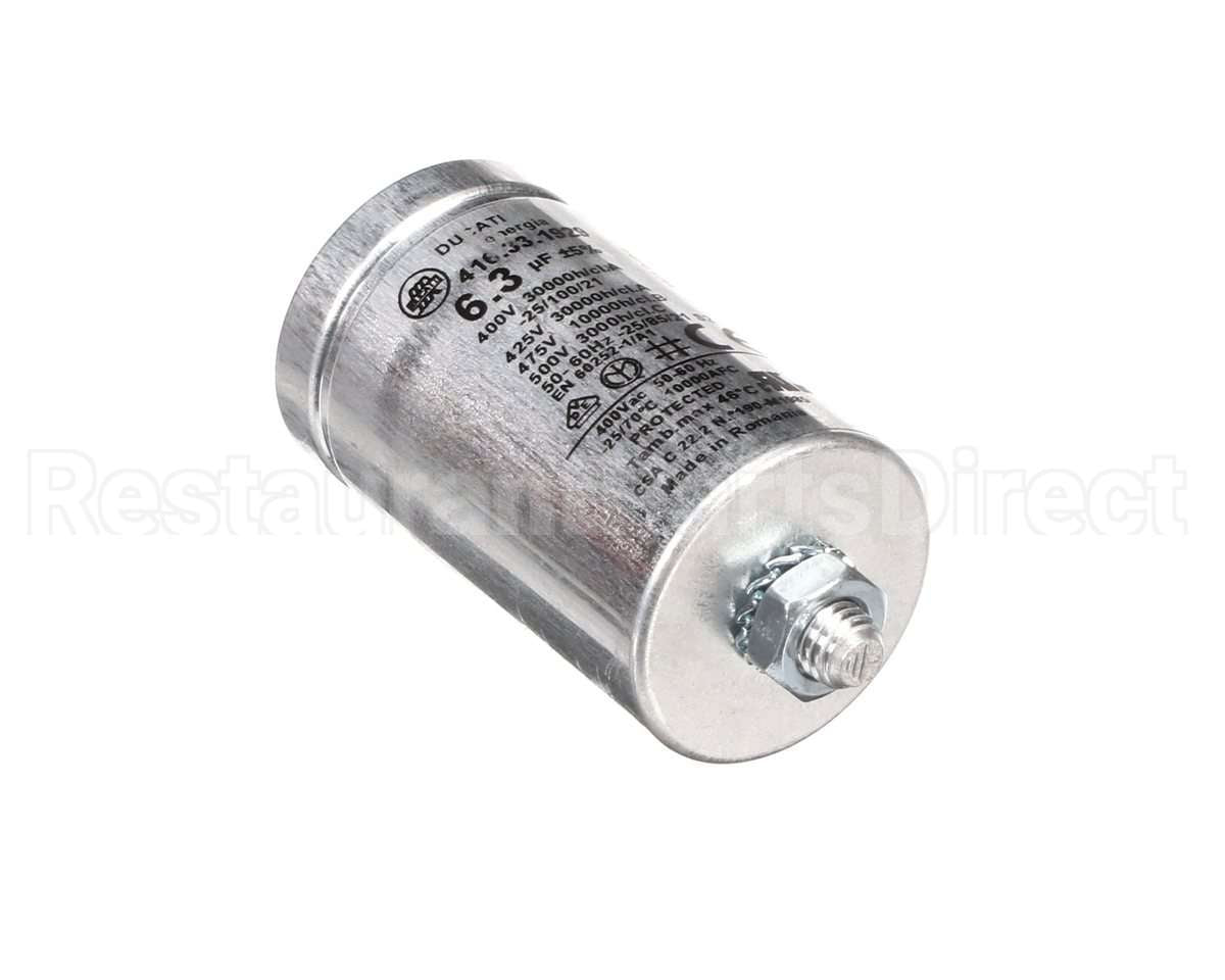 KCN1003A Unox 6,3 Uf Motor Capacitor Kit
